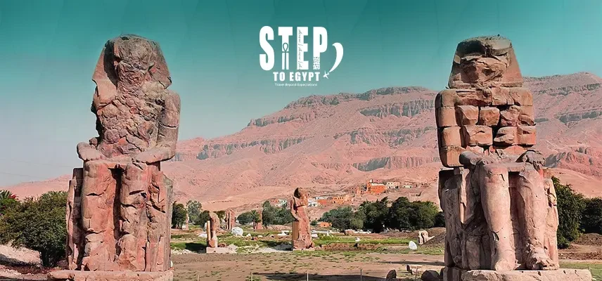 Colossi of Memnon in Luxor
