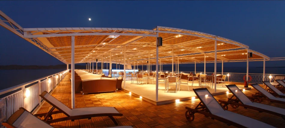 Steigenberger Omar El Khayam Lake Nasser Cruise Sundeck